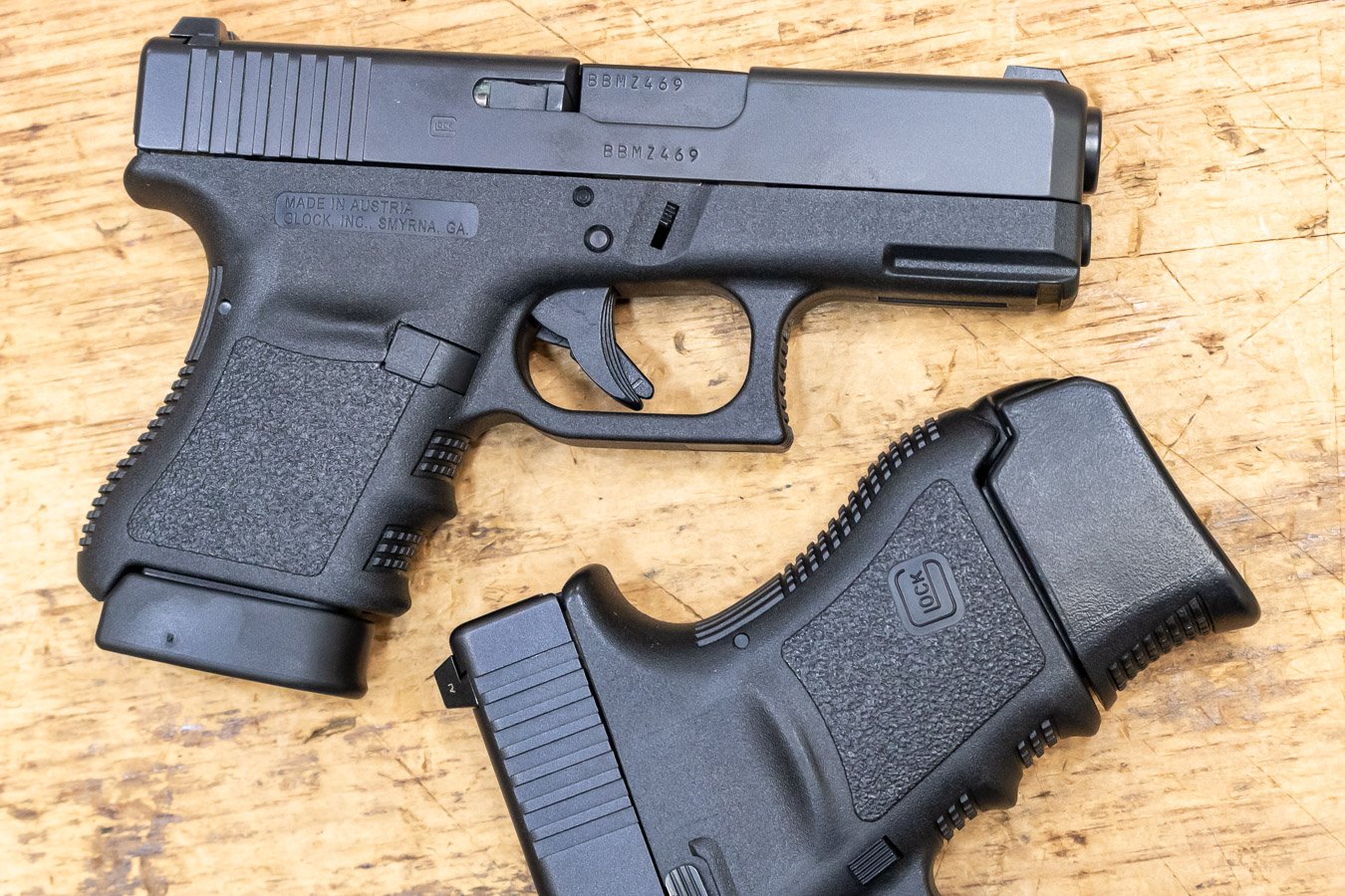 GLOCK 36 Gen3 45 ACP Police Trade-in Pistol (Fair Condition)